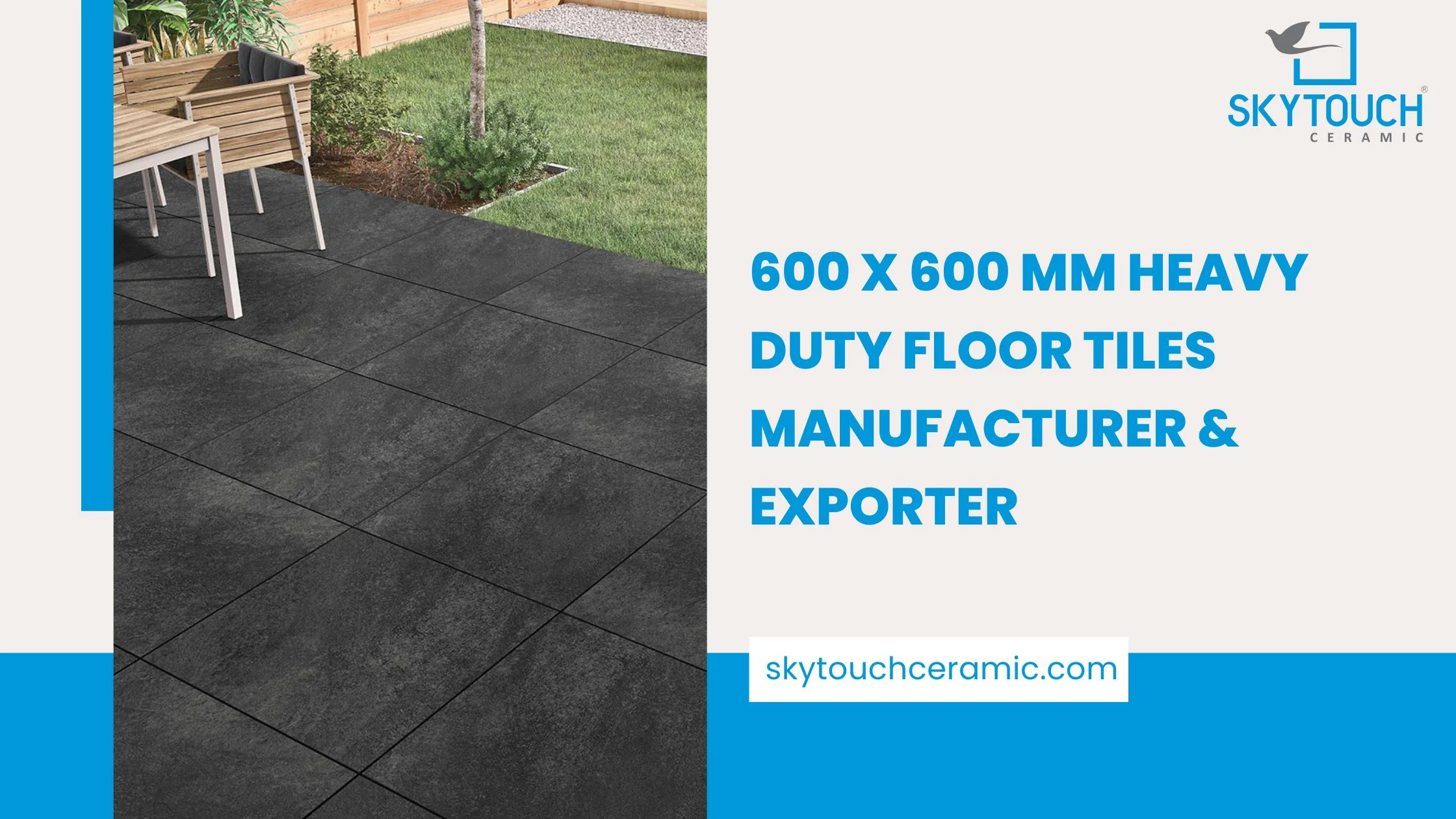 600 x 600 MM Heavy Duty Floor Tiles Manufacturer & Exporter